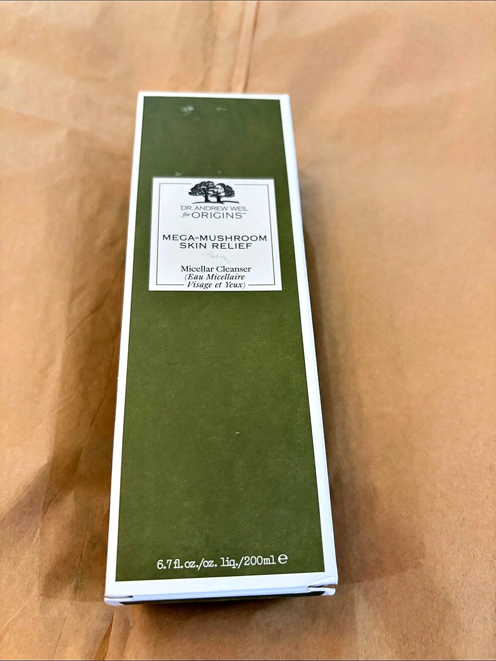Dr. Andrew Weil for Origins Mega-Mushroom Skin Relief Micellar Cleanser Micellar